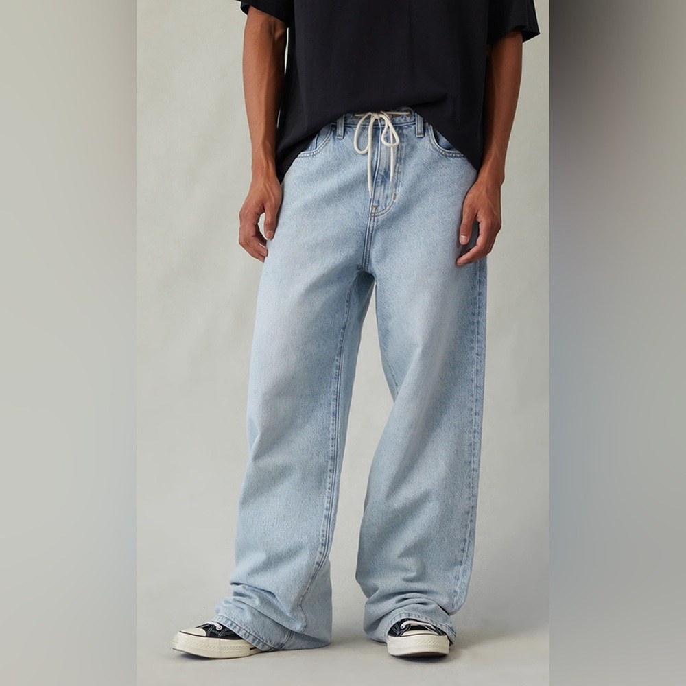 PacSun Light Blue Baggy Jeans